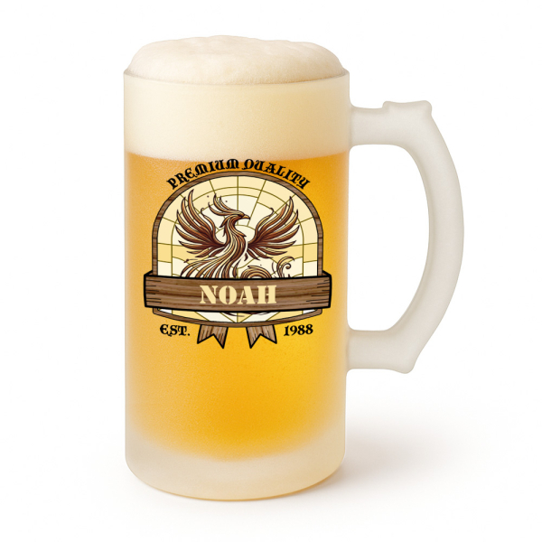 Bierpul met Phoenix motief