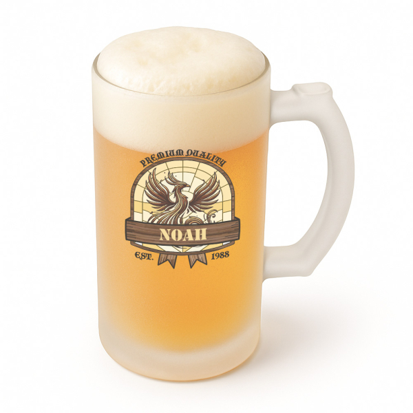 Bierpul met Phoenix motief