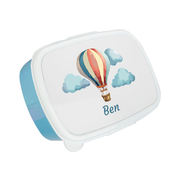 Broodtrommel met een luchtballonafdruk