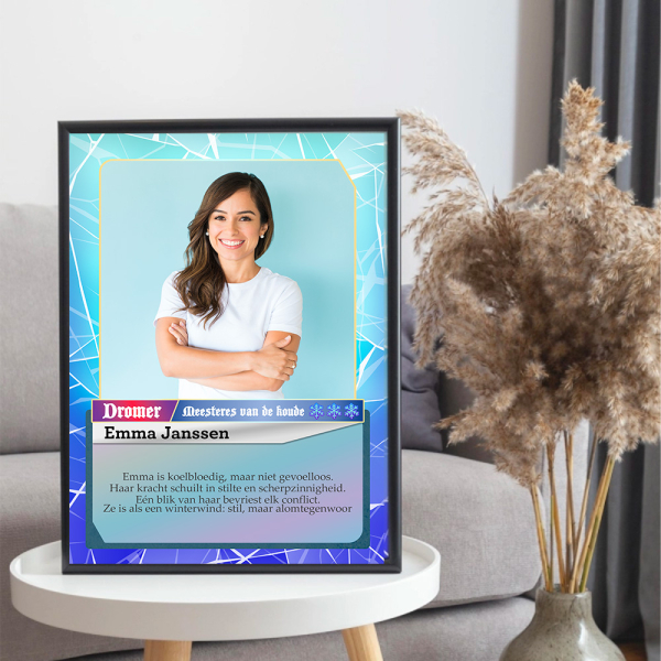 Gepersonaliseerde fantasy-kaart poster