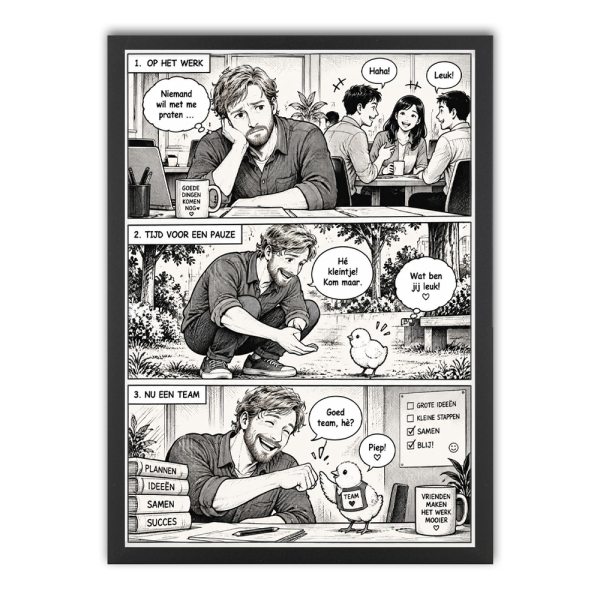 Mangastrip op basis van jouw foto Mangastrip op basis van jouw foto