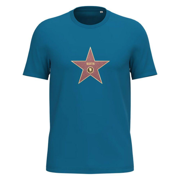 T-shirt Ster van de Walk of Fame 100% biologisch katoen T-shirt Ster van de Walk of Fame 100% biologisch katoen