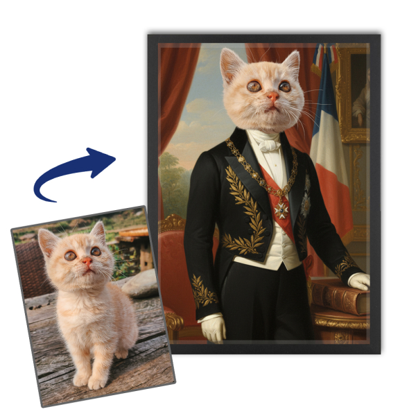 Eigenzinnig portret van uw huisdier
