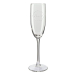 Champagneglas met circle