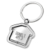 Gepersonaliseerde sleutelhanger met draaiend huisje