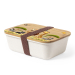 Safari lunchbox met bamboe deksel