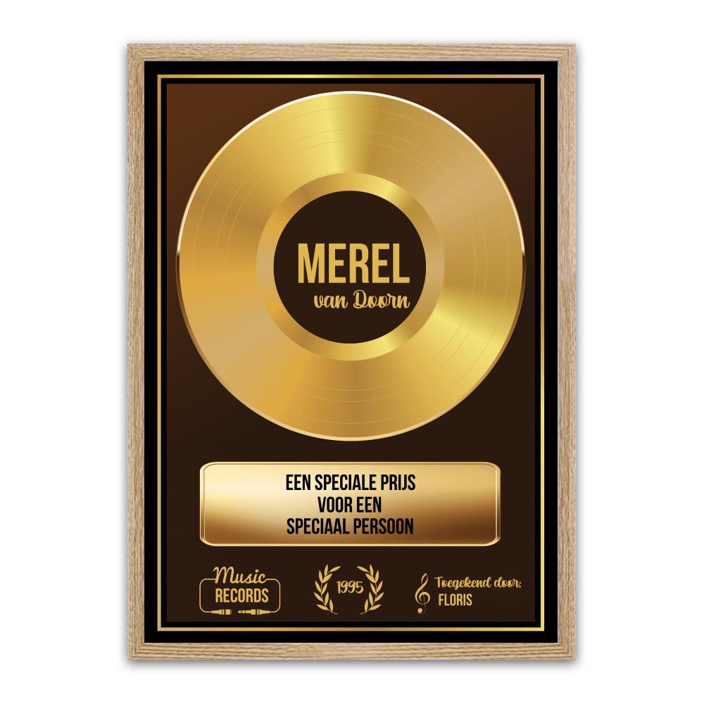gouden-plaat-op-poster-in-lijst