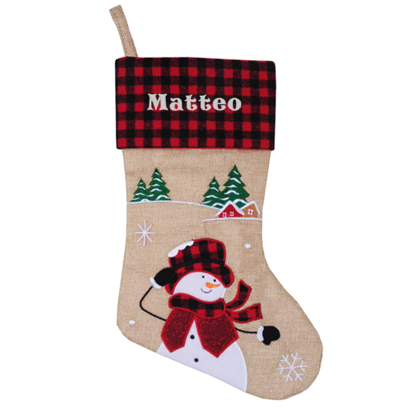 Kerstsok met naam - DISNEY Winnie the Pooh